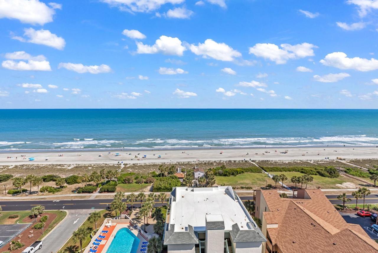 Lively Views From The Balcony At Ocean Forest Plaza 默特尔比奇 外观 照片